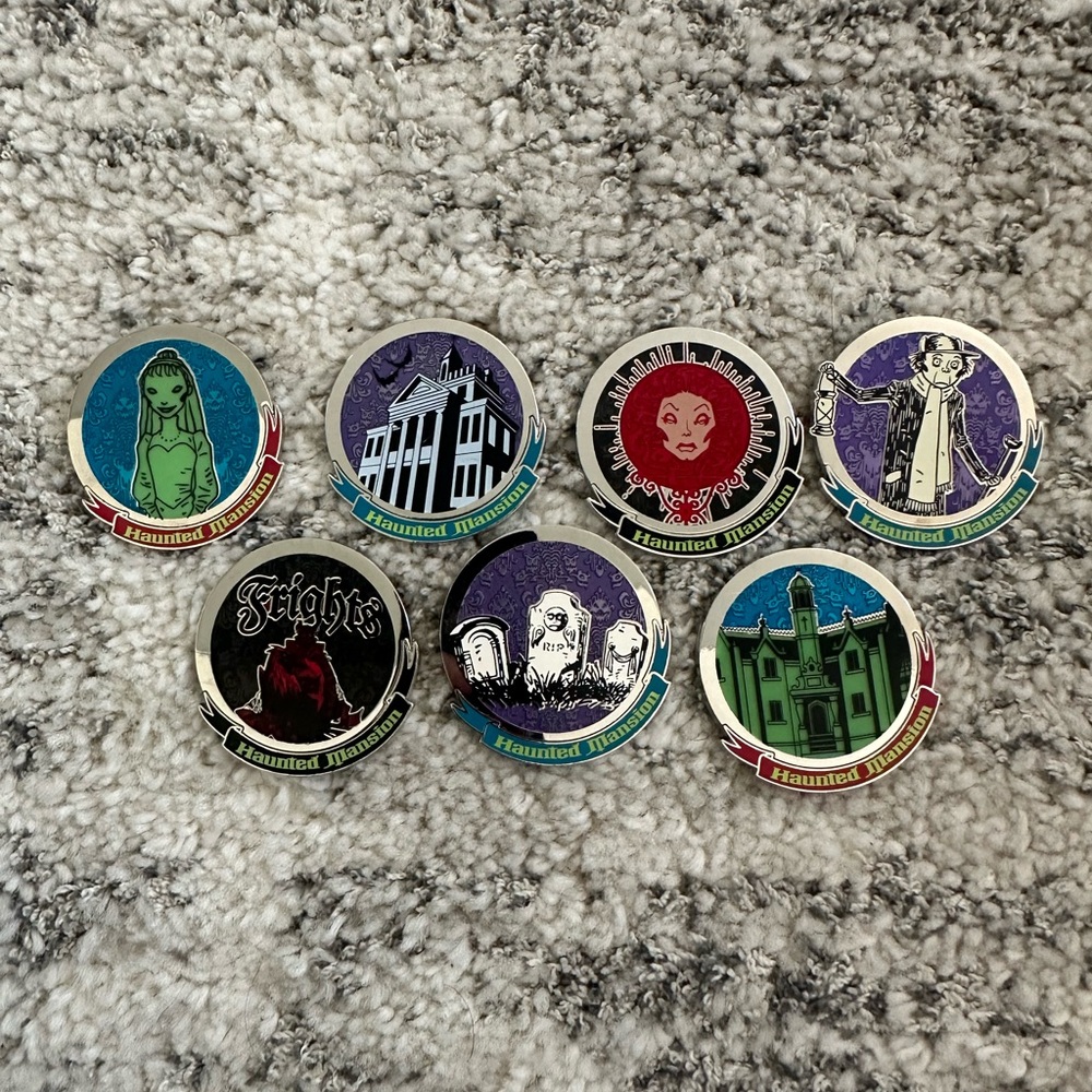 disney haunted mansion pins‎